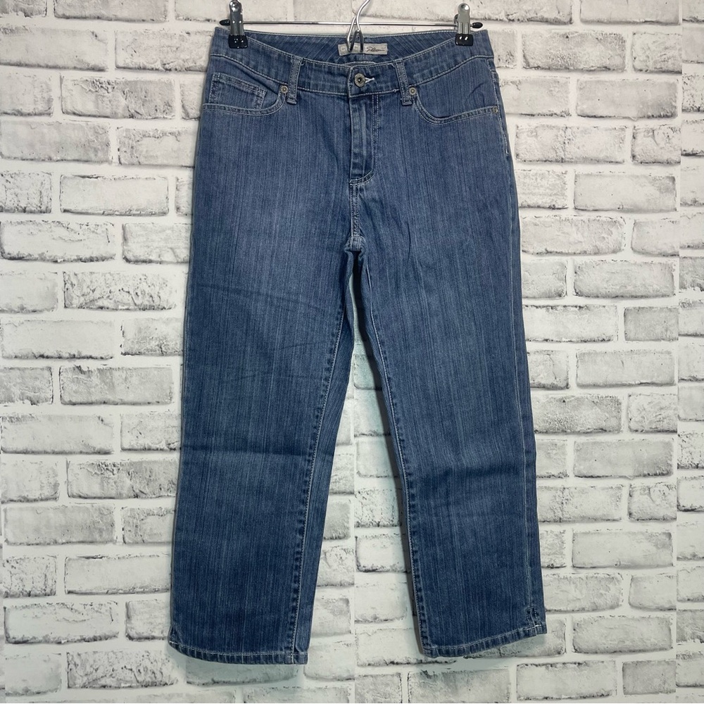 Chico’s Platinum Crop Jeans 0
